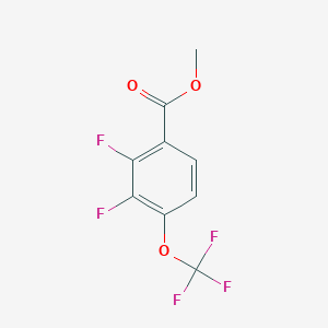 molecular formula C9H5F5O3 B2960873 Methyl 2,3-difluoro-4-(trifluoromethoxy)benzoate CAS No. 2366994-13-8