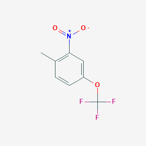 molecular formula C8H6F3NO3 B2960881 2-Nitro-4-(trifluoromethoxy)toluene CAS No. 70692-45-4