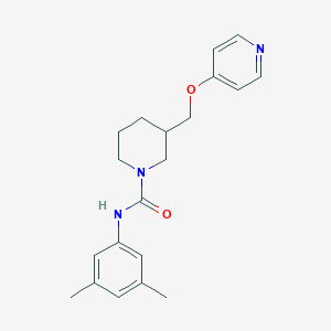 N-(3,5-Dimethylphenyl)-3-(pyridin-4-yloxymethyl)piperidine-1-carboxamide