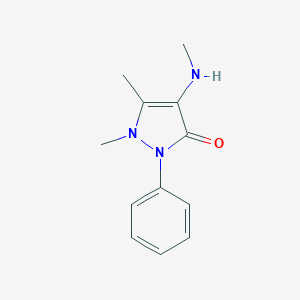 molecular formula C12H15N3O B029613 Noramidopyrine CAS No. 519-98-2