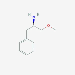 molecular formula C10H15NO B2961469 (R)-1-methoxy-3-phenylpropan-2-amine CAS No. 59919-07-2
