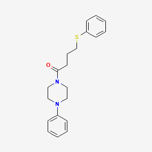 1-(4-Phenylpiperazin-1-yl)-4-(phenylthio)butan-1-one