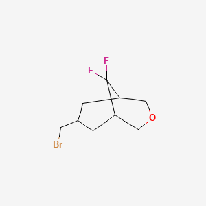 7-(Bromomethyl)-9,9-difluoro-3-oxabicyclo[3.3.1]nonane