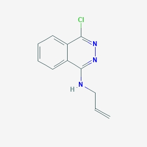 B2962019 Allyl-(4-chloro-phthalazin-1-yl)-amine CAS No. 505071-30-7