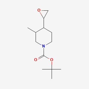 molecular formula C13H23NO3 B2962201 Tert-butyl 3-methyl-4-(oxiran-2-yl)piperidine-1-carboxylate CAS No. 2248299-78-5