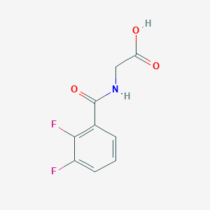 molecular formula C9H7F2NO3 B2962327 Glycine, N-(2,3-difluorobenzoyl)- CAS No. 1072833-89-6