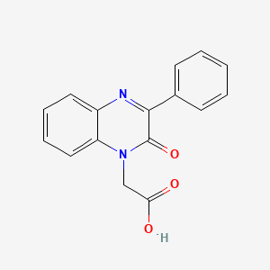 2-(2-Oxo-3-phenylquinoxalin-1(2H)-yl)acetic acid