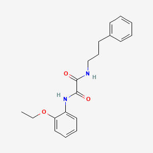 molecular formula C19H22N2O3 B2962433 N1-(2-ethoxyphenyl)-N2-(3-phenylpropyl)oxalamide CAS No. 899749-06-5
