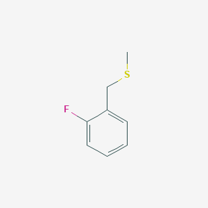 molecular formula C8H9FS B2962562 2-Fluorobenzyl methyl sulfide CAS No. 155853-27-3