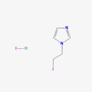 1-(2-Iodoethyl)imidazole;hydroiodide