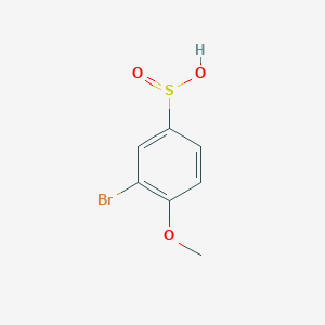 3-Bromo-4-methoxybenzene-1-sulfinic acid