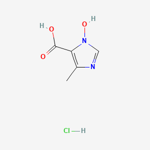 3-Hydroxy-5-methylimidazole-4-carboxylic acid;hydrochloride