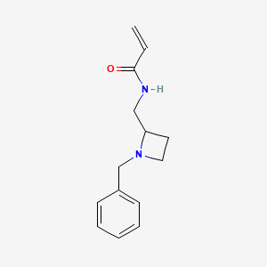 N-[(1-Benzylazetidin-2-yl)methyl]prop-2-enamide
