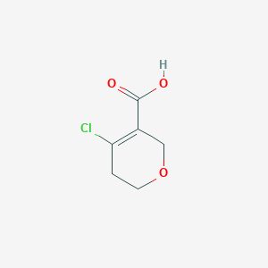 4-chloro-5,6-dihydro-2H-pyran-3-carboxylic acid