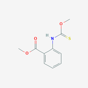 molecular formula C10H11NO3S B2962787 Methyl 2-(methoxycarbothioylamino)benzoate CAS No. 675819-71-3