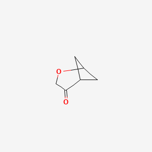 molecular formula C6H8O2 B2962790 2-Oxabicyclo[3.1.1]heptan-4-one CAS No. 2402830-55-9