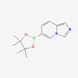 6-(4,4,5,5-Tetramethyl-1,3,2-dioxaborolan-2-yl)imidazo[1,5-a]pyridine