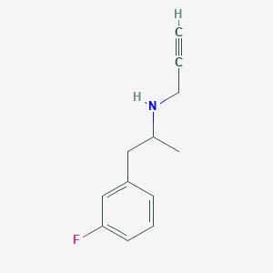 [1-(3-Fluorophenyl)propan-2-yl](prop-2-yn-1-yl)amine