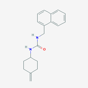 molecular formula C19H22N2O B2962931 3-(4-Methylidenecyclohexyl)-1-[(naphthalen-1-yl)methyl]urea CAS No. 2319855-95-1