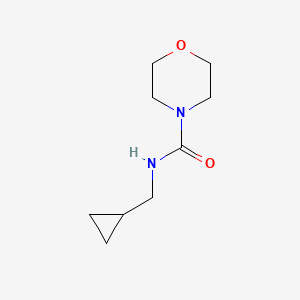 molecular formula C9H16N2O2 B2963151 N-(cyclopropylmethyl)morpholine-4-carboxamide CAS No. 1600962-48-8