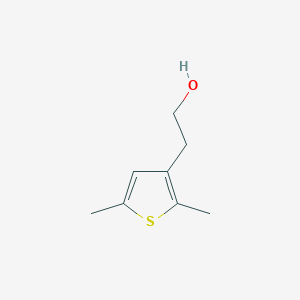molecular formula C8H12OS B2963209 2-(2,5-Dimethylthiophen-3-yl)ethanol CAS No. 26421-50-1