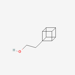 molecular formula C10H12O B2963218 2-(Cuban-1-yl)ethan-1-ol CAS No. 159011-58-2