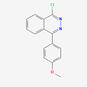 B2963341 1-Chloro-4-(4-methoxyphenyl)phthalazine CAS No. 128615-83-8