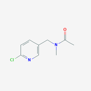 molecular formula C9H11ClN2O B2963481 5-AMAM-2-CP CAS No. 864628-19-3