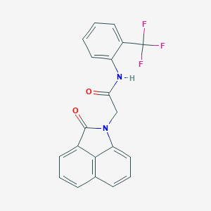 molecular formula C20H13F3N2O2 B296359 ZINC00640089 