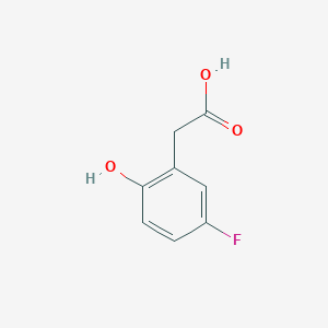 molecular formula C8H7FO3 B2964242 (5-Fluoro-2-hydroxy-phenyl)-acetic acid CAS No. 2546-41-0