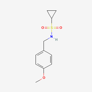 N-(4-methoxybenzyl)cyclopropanesulfonamide