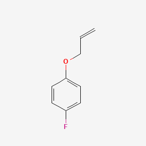 molecular formula C9H9FO B2964441 1-fluoro-4-(prop-2-en-1-yloxy)benzene CAS No. 13990-72-2