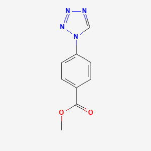 B2964474 methyl 4-(1H-1,2,3,4-tetrazol-1-yl)benzoate CAS No. 351995-88-5
