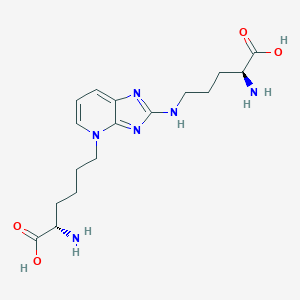 molecular formula C17H26N6O4 B029645 Pentosidine CAS No. 124505-87-9