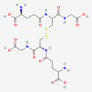 molecular formula C20H32N6O12S2 B2964648 H-DL-gGlu-Cys(1)-Gly-OH.H-gGlu-DL-Cys(1)-Gly-OH CAS No. 27025-41-8; 70-18-8