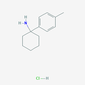 1-(4-Methylphenyl)cyclohexan-1-amine;hydrochloride