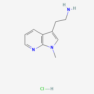 2-{1-methyl-1H-pyrrolo[2,3-b]pyridin-3-yl}ethan-1-amine hydrochloride