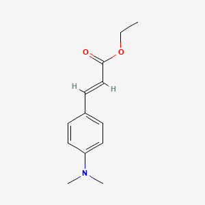 molecular formula C13H17NO2 B2964844 Ethyl 3-[4-(dimethylamino)phenyl]prop-2-enoate CAS No. 1552-97-2; 39806-13-8