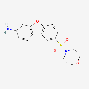 8-(Morpholin-4-ylsulfonyl)dibenzo[b,d]furan-3-amine