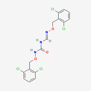 N-[(2,6-dichlorobenzyl)oxy]-N-({[(2,6-dichlorobenzyl)oxy]imino}methyl)urea