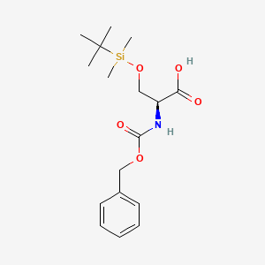 N-(Benzyloxycarbonyl)-O-(tert-butyldimethylsilyl)-L-serine