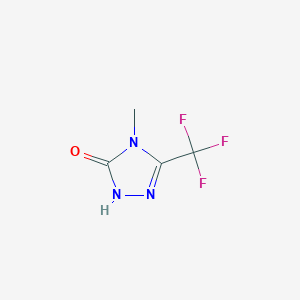 4-methyl-5-trifluoromethyl-2,4-dihydro-3H-1,2,4-triazol-3-one