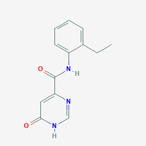 N-(2-ethylphenyl)-6-hydroxypyrimidine-4-carboxamide