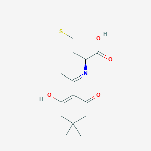 molecular formula C15H23NO4S B2965317 Dde-L-Met-OH CAS No. 1435266-87-7