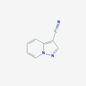 molecular formula C8H5N3 B2965490 Pyrazolo[1,5-A]pyridine-3-carbonitrile CAS No. 25627-89-8