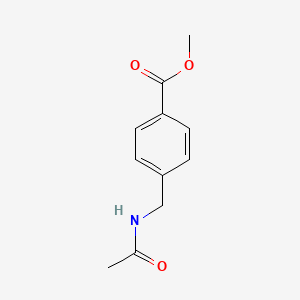 molecular formula C11H13NO3 B2965669 Methyl 4-(acetamidomethyl)benzoate CAS No. 20686-40-2