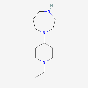 1-(1-Ethylpiperidin-4-yl)-1,4-diazepane