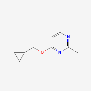 4-(Cyclopropylmethoxy)-2-methylpyrimidine