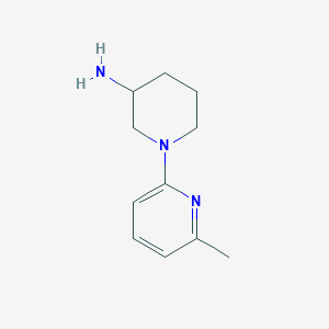 molecular formula C11H17N3 B2965756 1-(6-Methylpyridin-2-yl)piperidin-3-amine CAS No. 1250350-45-8