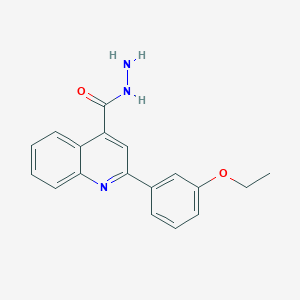 2-(3-Ethoxyphenyl)quinoline-4-carbohydrazide